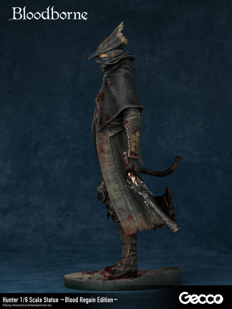 Bloodborne Gecco - Hunter 1/6 Scale Statue Blood Regain Edition