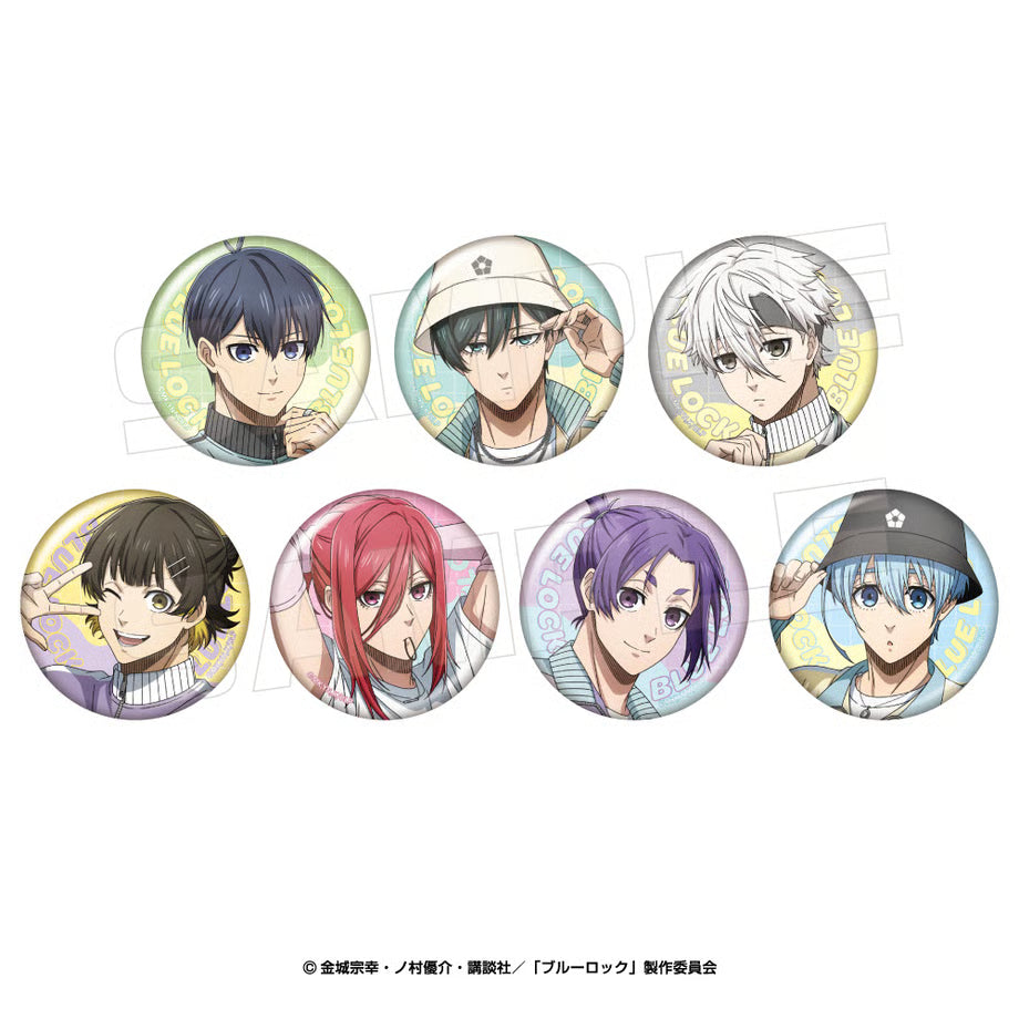 Blue Lock - Character Badge Collection (Pastel Wear) Complete Set of 7 Types