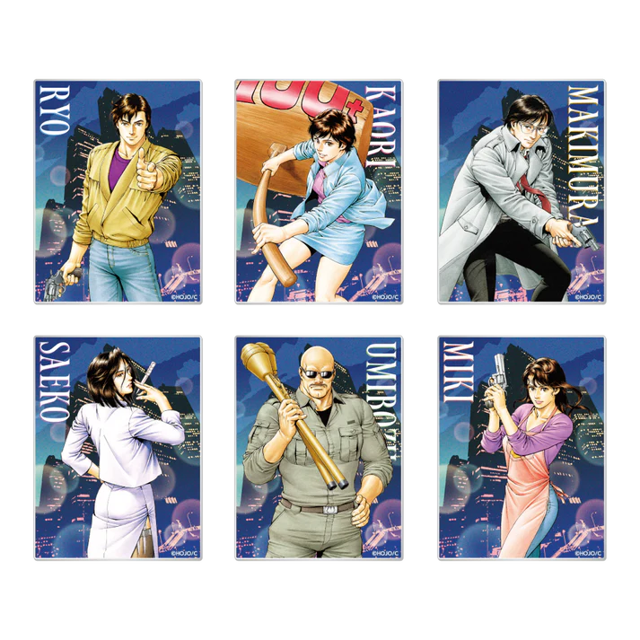 Forever City Hunter Exhibition - Trading Acrylic Cards (6 Types)
