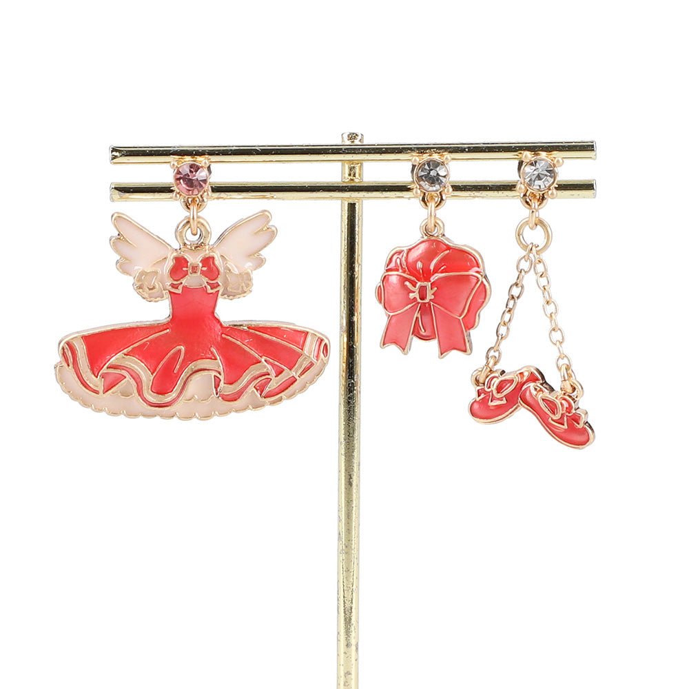 CardCaptor Sakura TaKaRaBaKo Pop-Up Shop - Sakura Costume Earrings Set (5 Types)