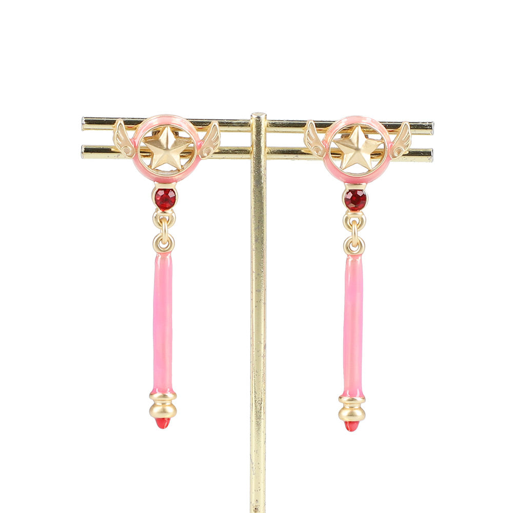 CardCaptor Sakura TaKaRaBaKo Pop-Up Shop - Wand Earrings (3 Types)