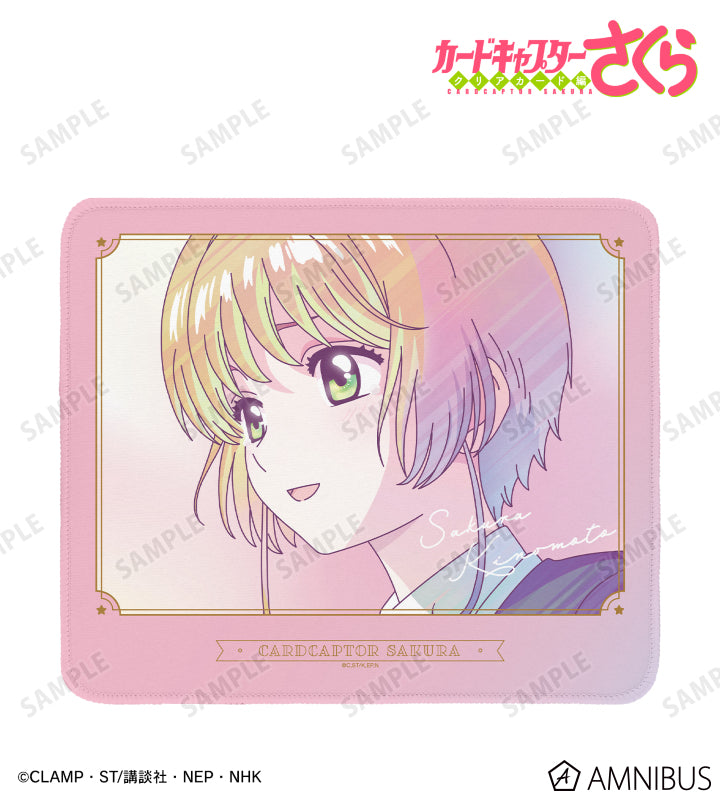 Cardcaptor Sakura Clear Card Ani-Art - Sakura Kinomoto Clear Label Mouse Pad