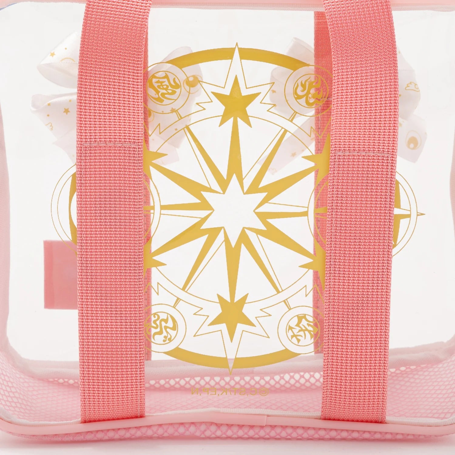 Cardcaptor Sakura Clear Card Arc - Sakura Kinomoto Model Clear Bag Cardcaptor Sakura Clear Card Arc x SuperGroupies