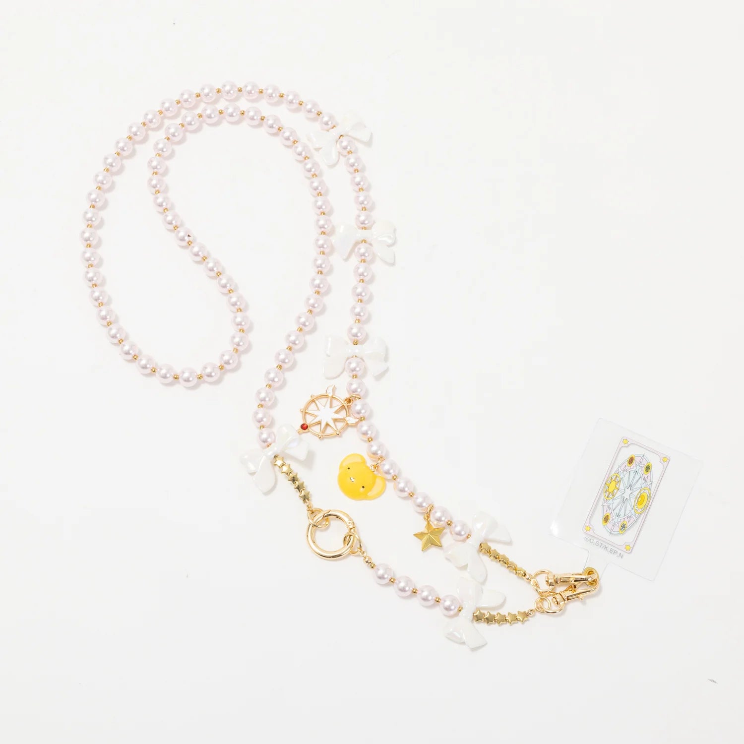 Cardcaptor Sakura Clear Card Arc - Sealing Key Model Smartphone Strap & Phone Tab Cardcaptor Sakura Clear Card Arc x SuperGroupies (3 Types)