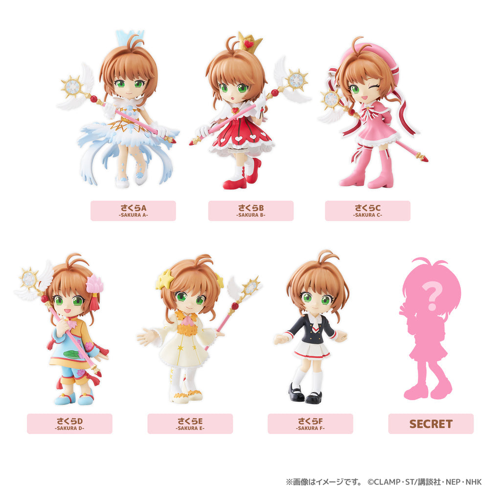 Cardcaptor Sakura PalVerse Figures - Box of 6 Types