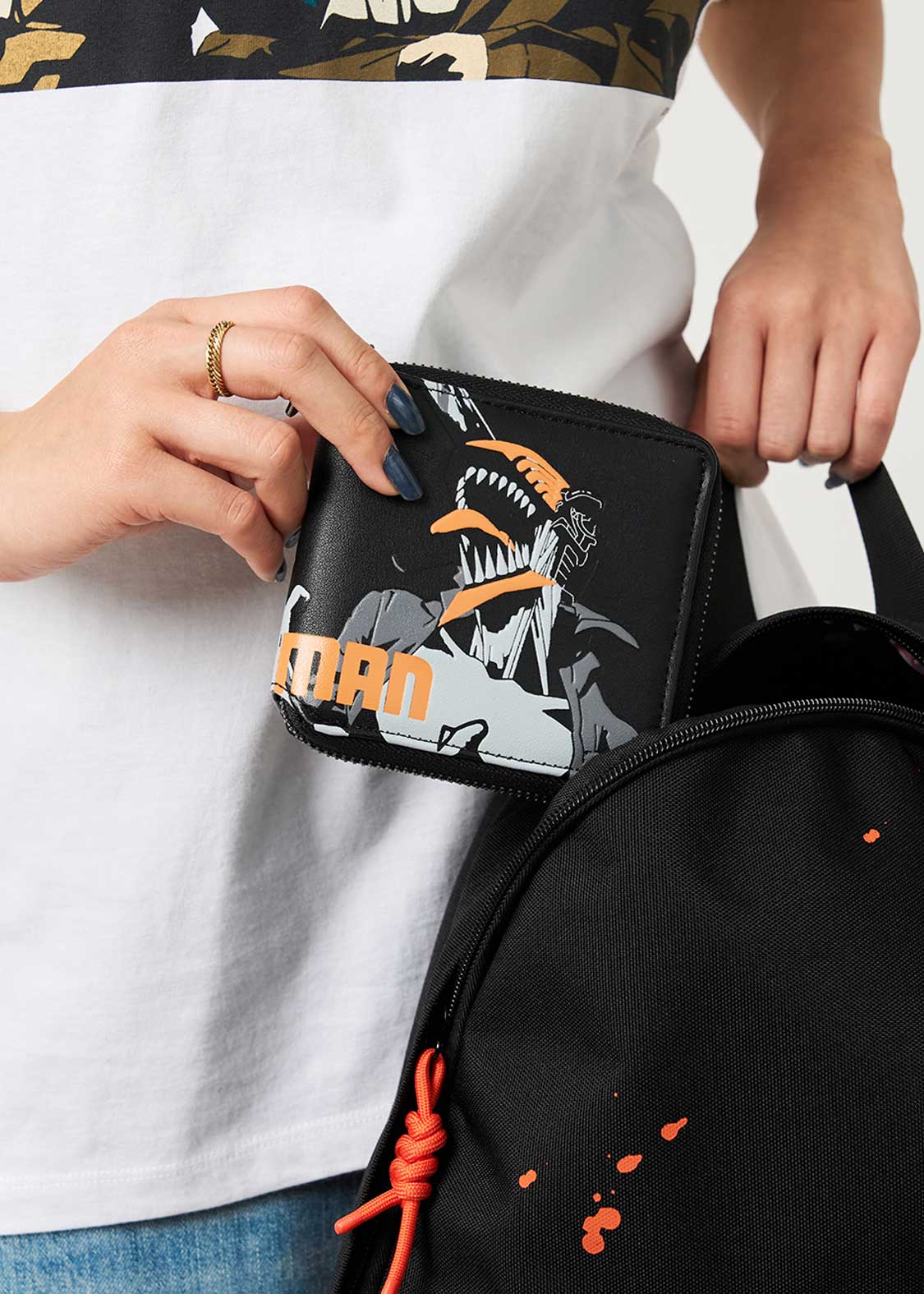 chainsaw man mini backpack Chainsaw Man X Graniph Fashion Collection