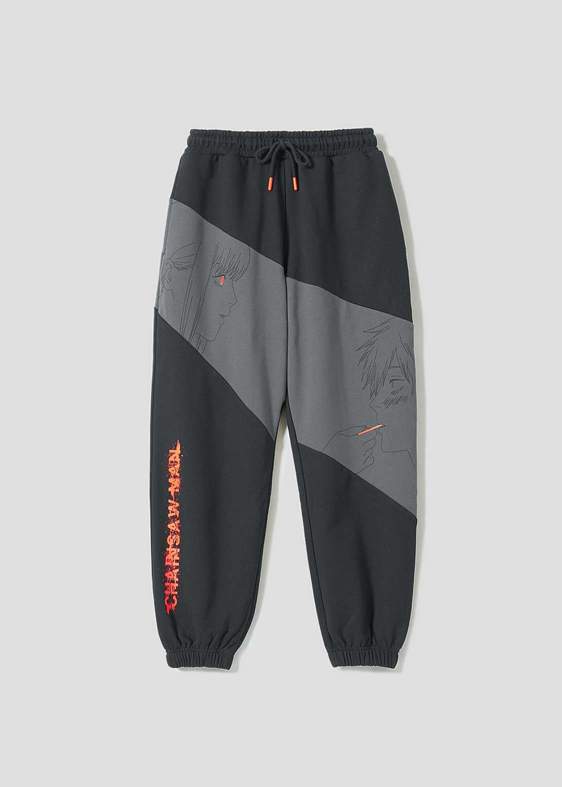 Chainsaw Man X Graniph Fashion Collection - Denji and Makima Fleece Pants