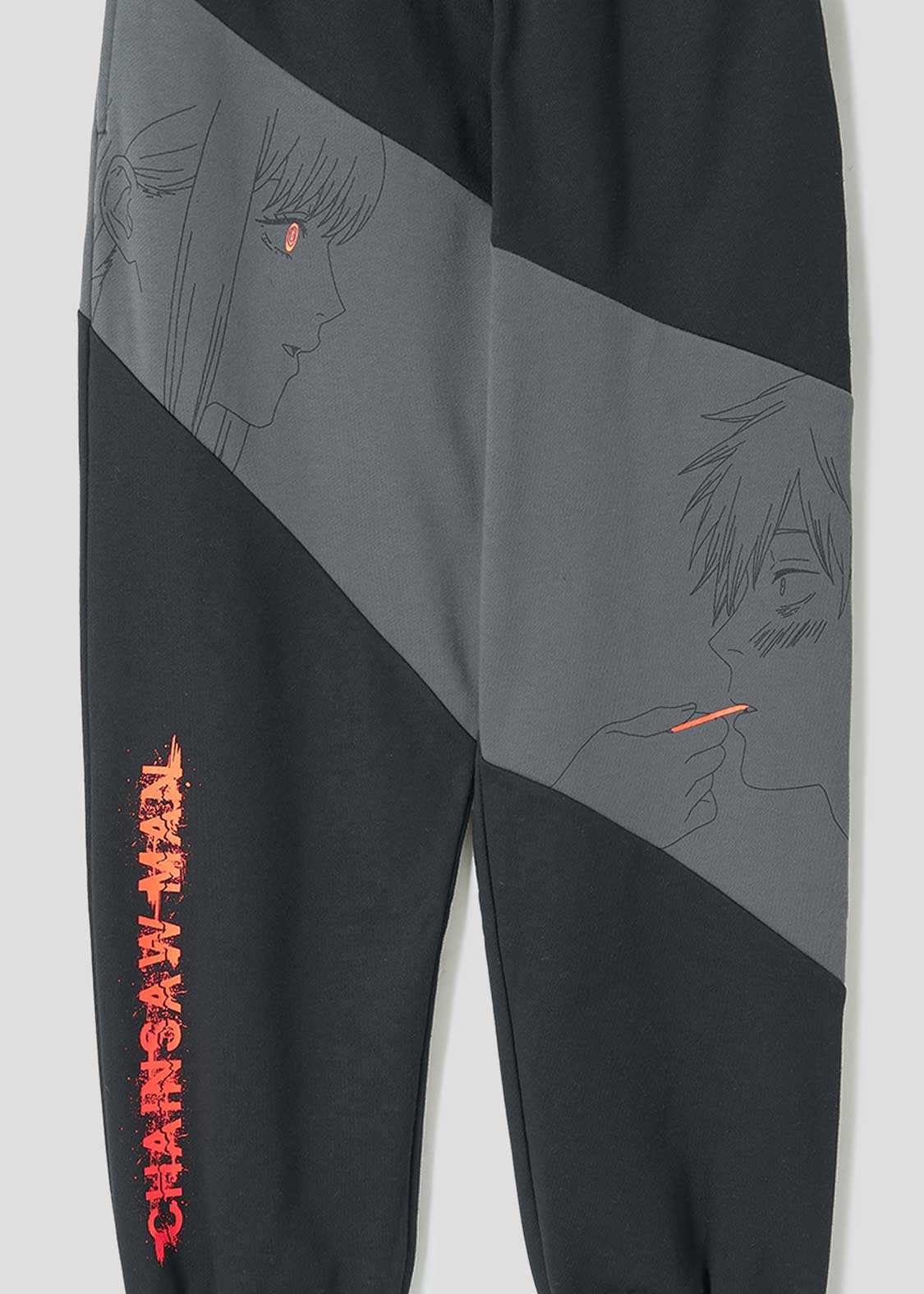 Chainsaw Man X Graniph Fashion Collection - Denji and Makima Fleece Pants