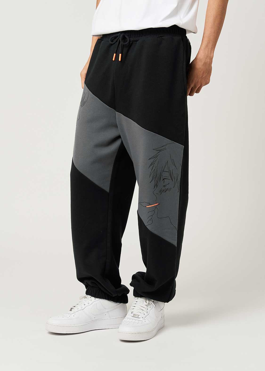 Chainsaw Man X Graniph Fashion Collection - Denji and Makima Fleece Pants