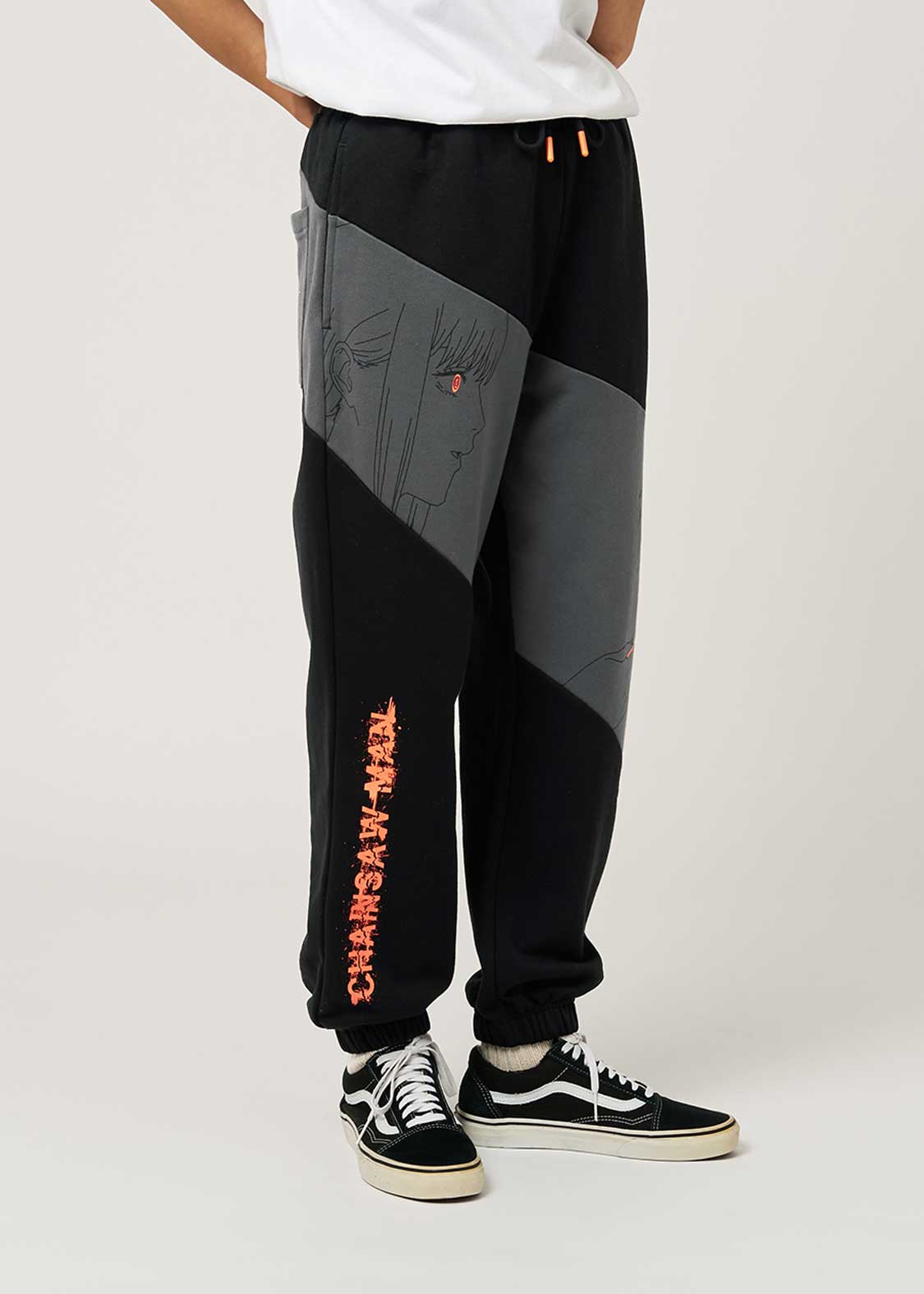 Chainsaw Man X Graniph Fashion Collection - Denji and Makima Fleece Pants
