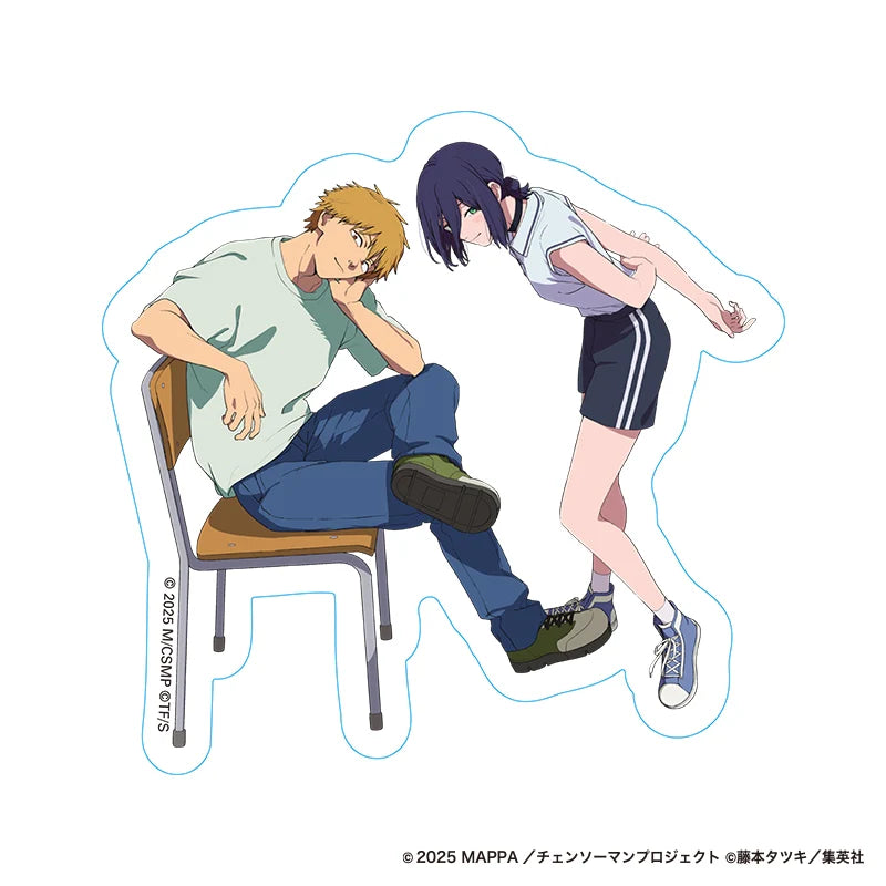 Chainsaw Man x Baseyard Tokyo - Big Acrylic Denji & Reze No.3