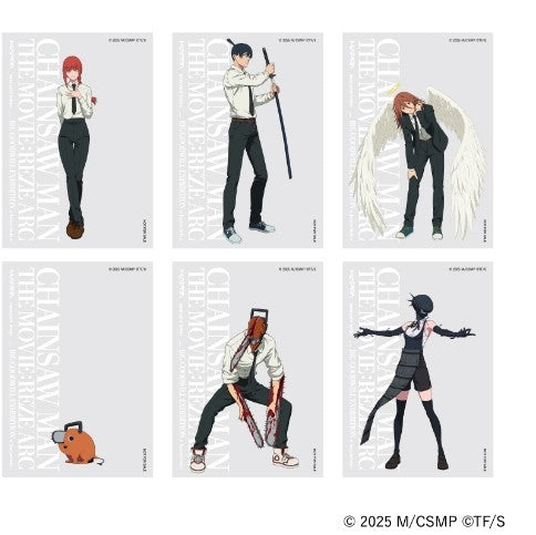 Chainsaw Man Big Good Will Exhibition - Original KV Art Card Second Edition Complete Set of 10