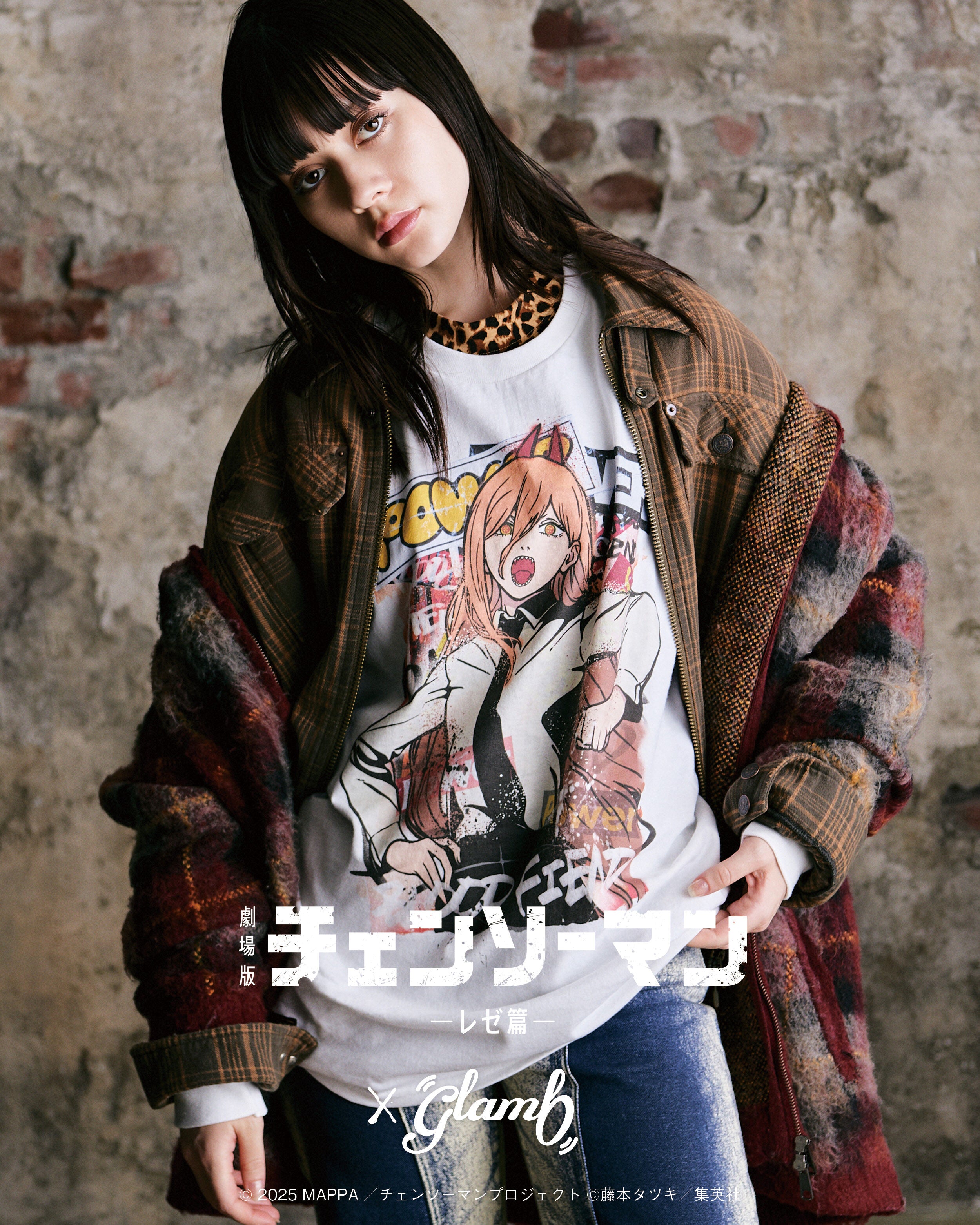 Chainsaw Man Reze Arc The Movie x Glamb - Power Cutsew Black