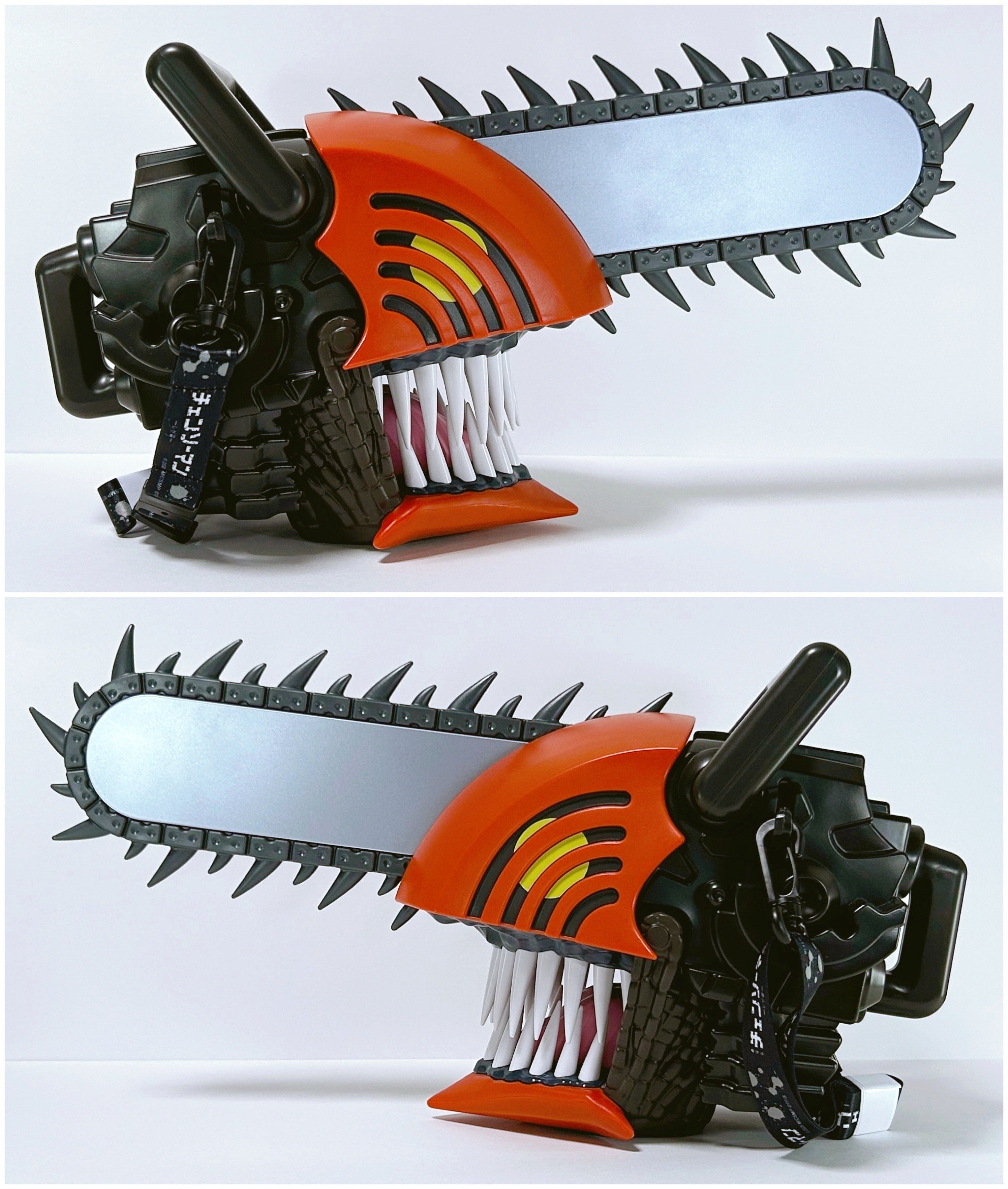Chainsaw Man head-shaped popcorn box