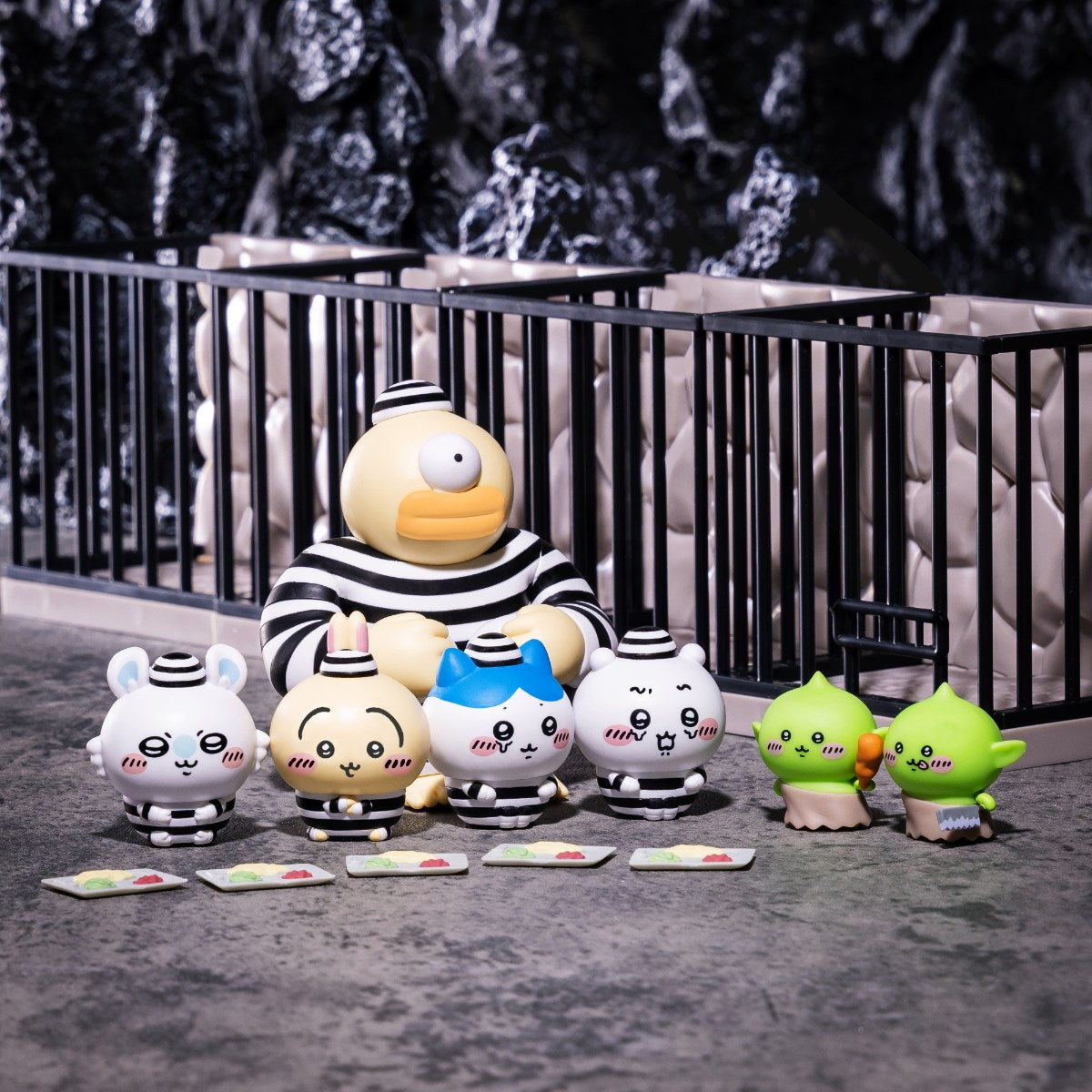 Chiikawa GPSBOX Figure Collection - Prison Complete Set of 4 Types