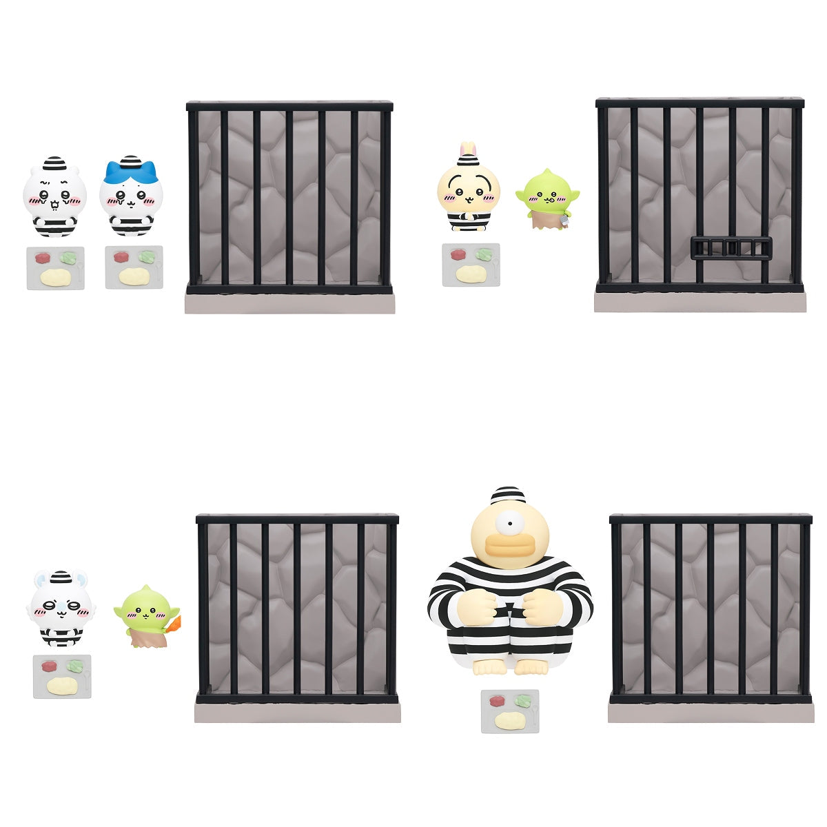 Chiikawa GPSBOX Figure Collection - Prison Complete Set of 4 Types