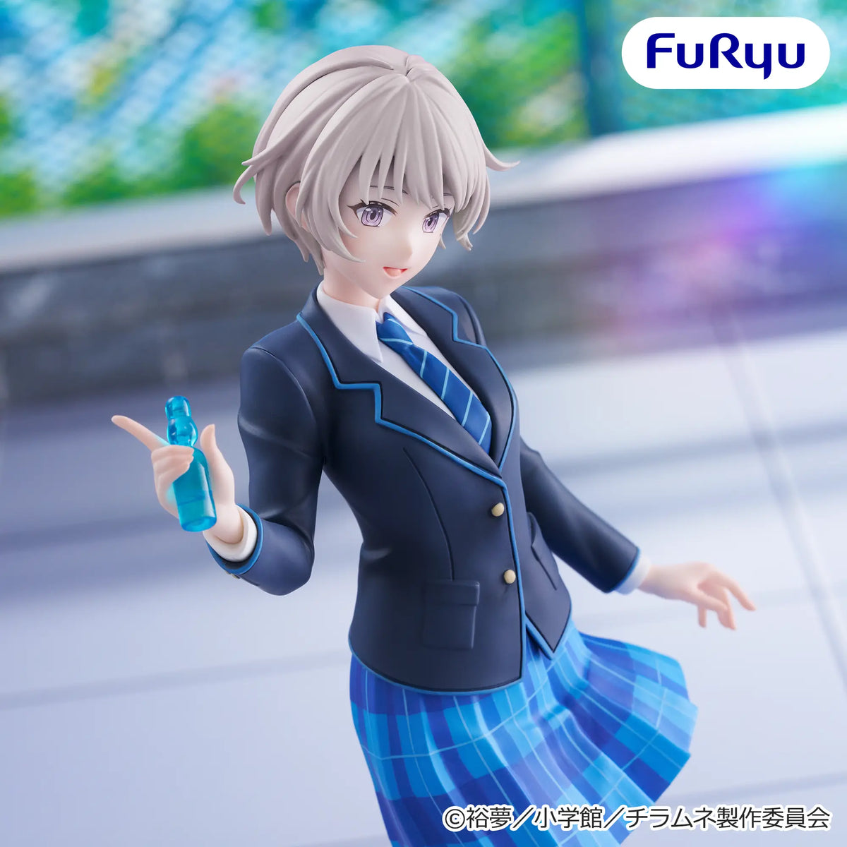 Chitose Is in the Ramune Bottle Trio Try It Figure - Asuka Nishino