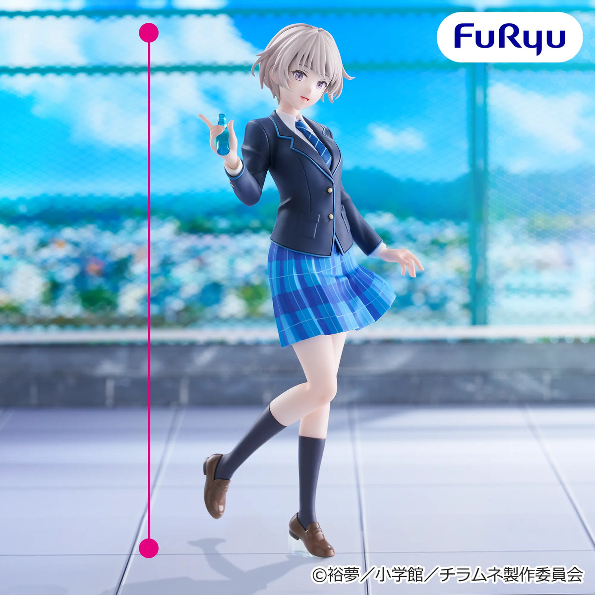 Chitose Is in the Ramune Bottle Trio Try It Figure - Asuka Nishino