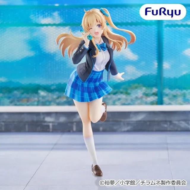 Chitose Is in the Ramune Bottle Trio Try It Figure - Yuko Hiiragi