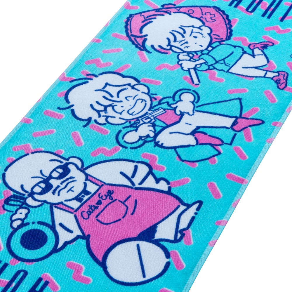 City Hunter Shinjuku City Pop Pop-Up Shop - Fancy Face Towel