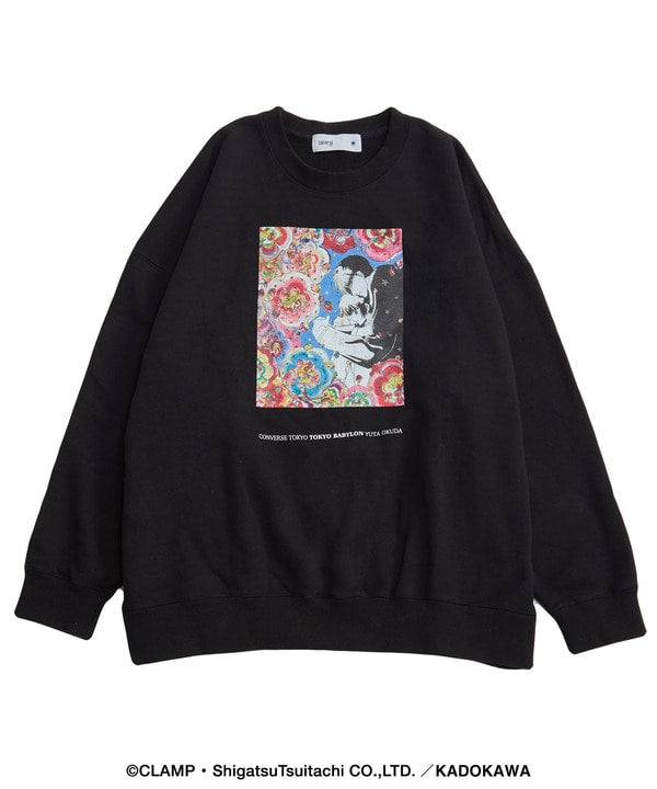 Converse Tokyo x Clamp Fashion Collection - Tokyo Babylon Graphic Sweat