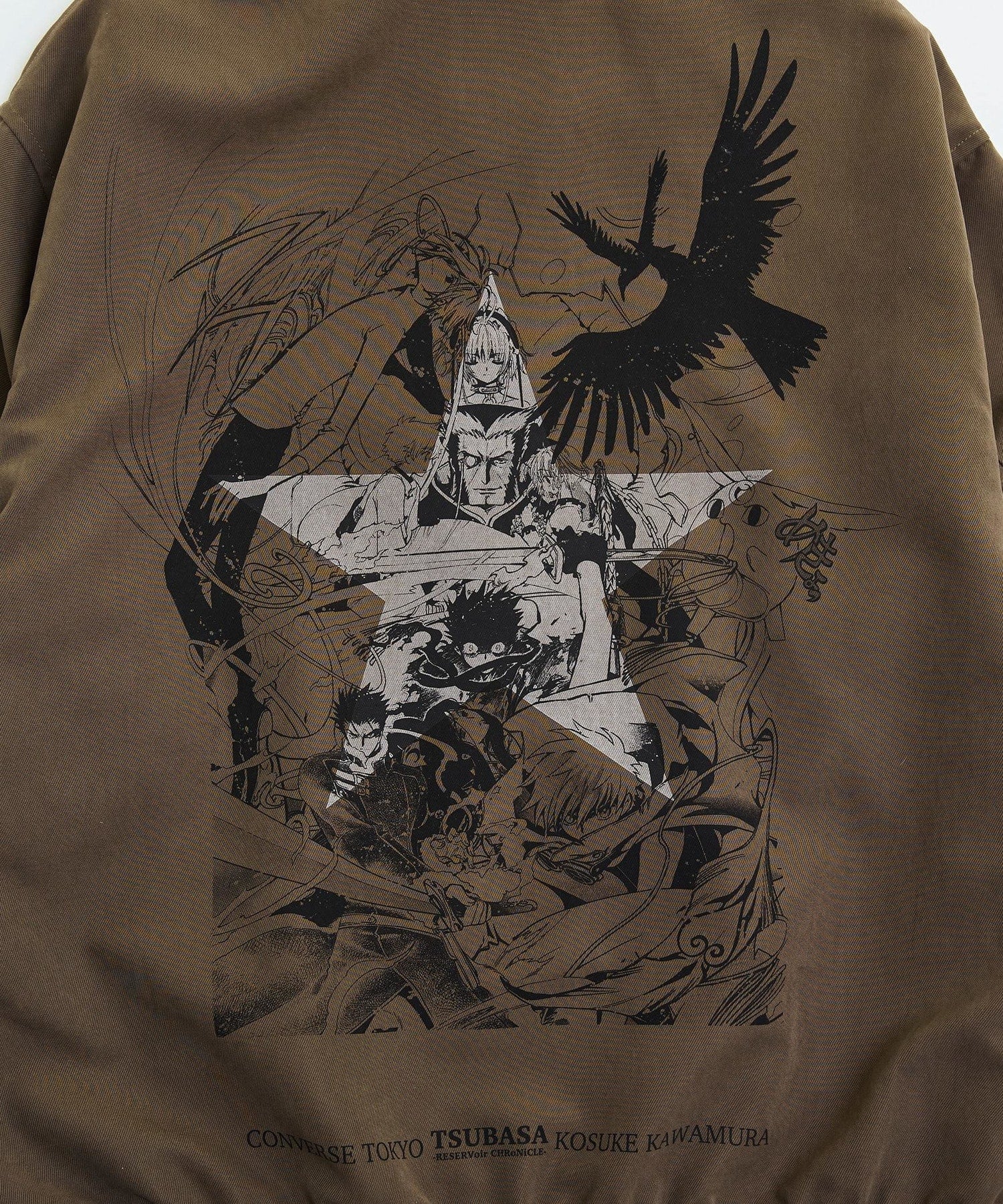 Converse Tokyo x Clamp Fashion Collection - Tsubasa: Reservoir Chronicle Graphic Coach Jacket