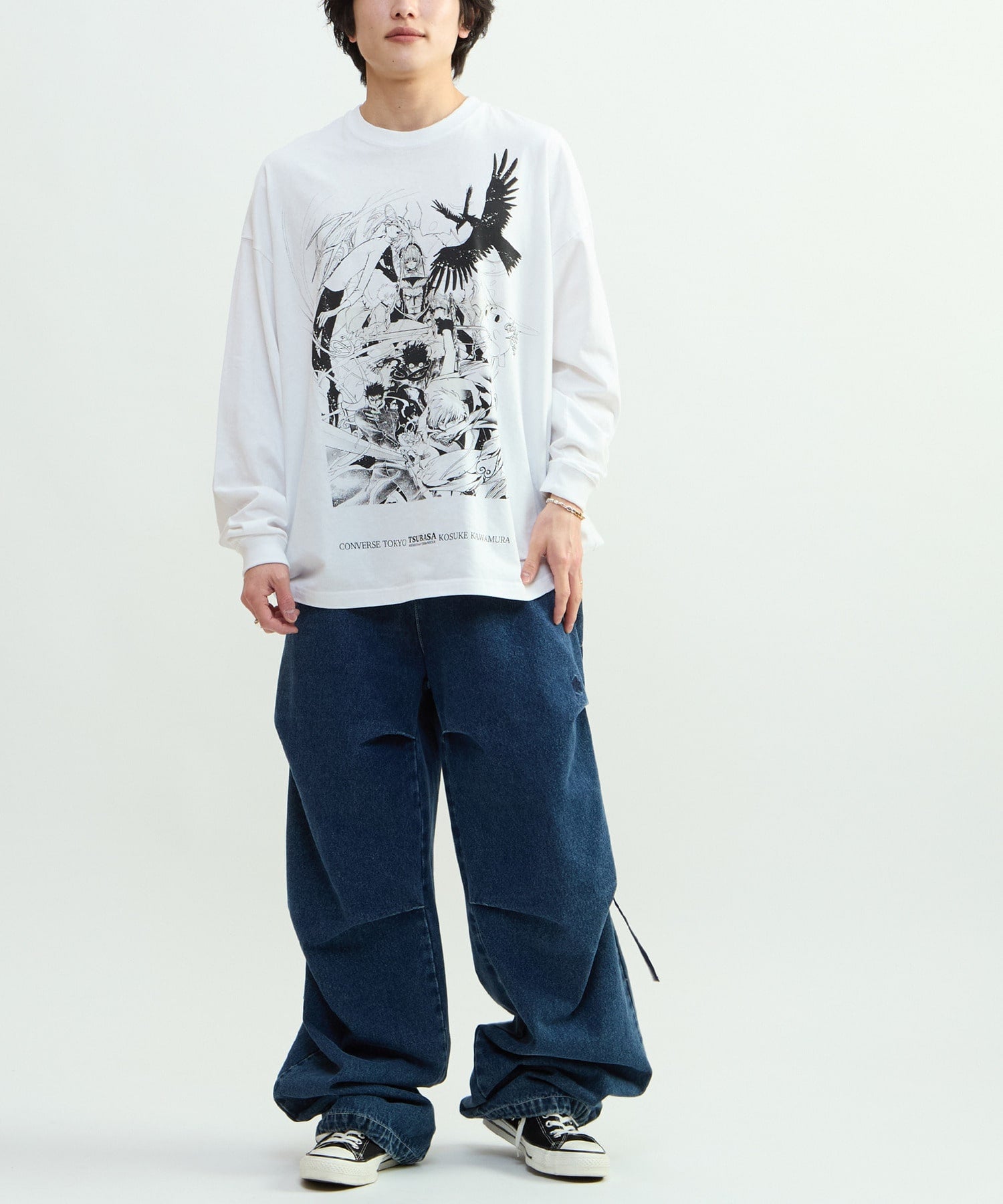 Converse Tokyo x Clamp Fashion Collection - Tsubasa: Reservoir Chronicle Graphic Longsleeve Tee