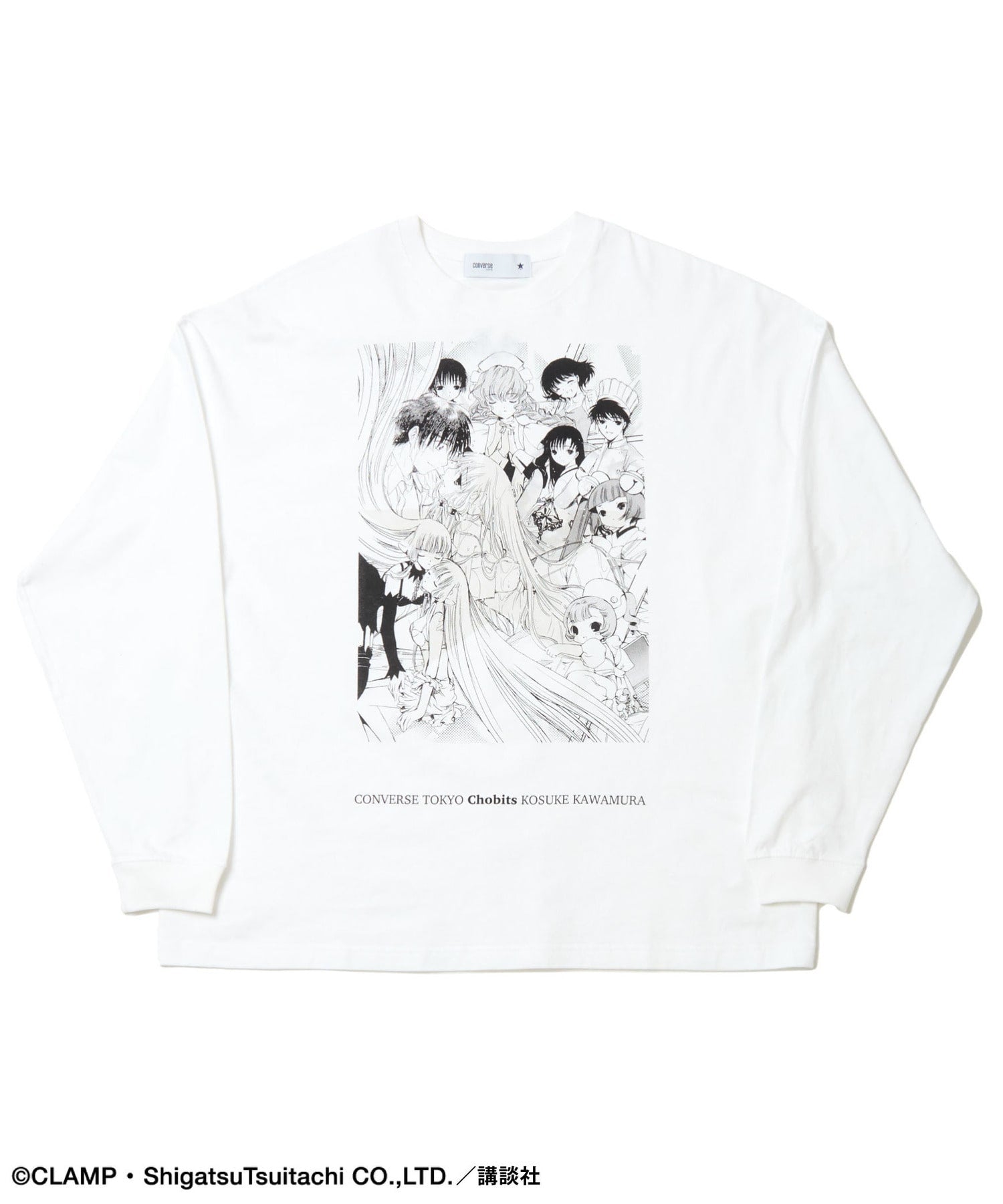 Converse Tokyo x Clamp Fashion Collection - Chobits Graphic Longsleeve Tee