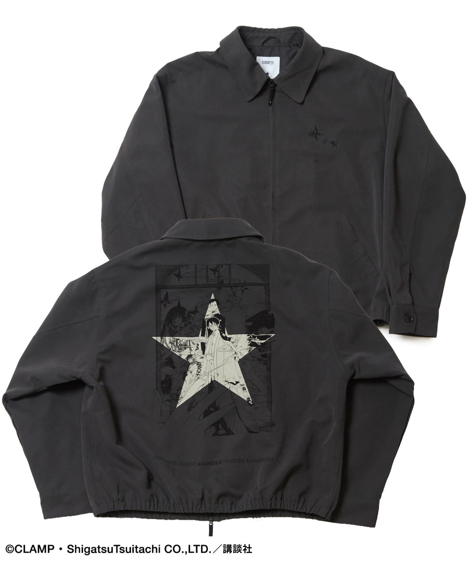CONVERSE TOKYO × CLAMP コラボ ジャケット X エックス Converse Tokyo x Clamp Fashion Collection - xxxHolic Graphic Coach