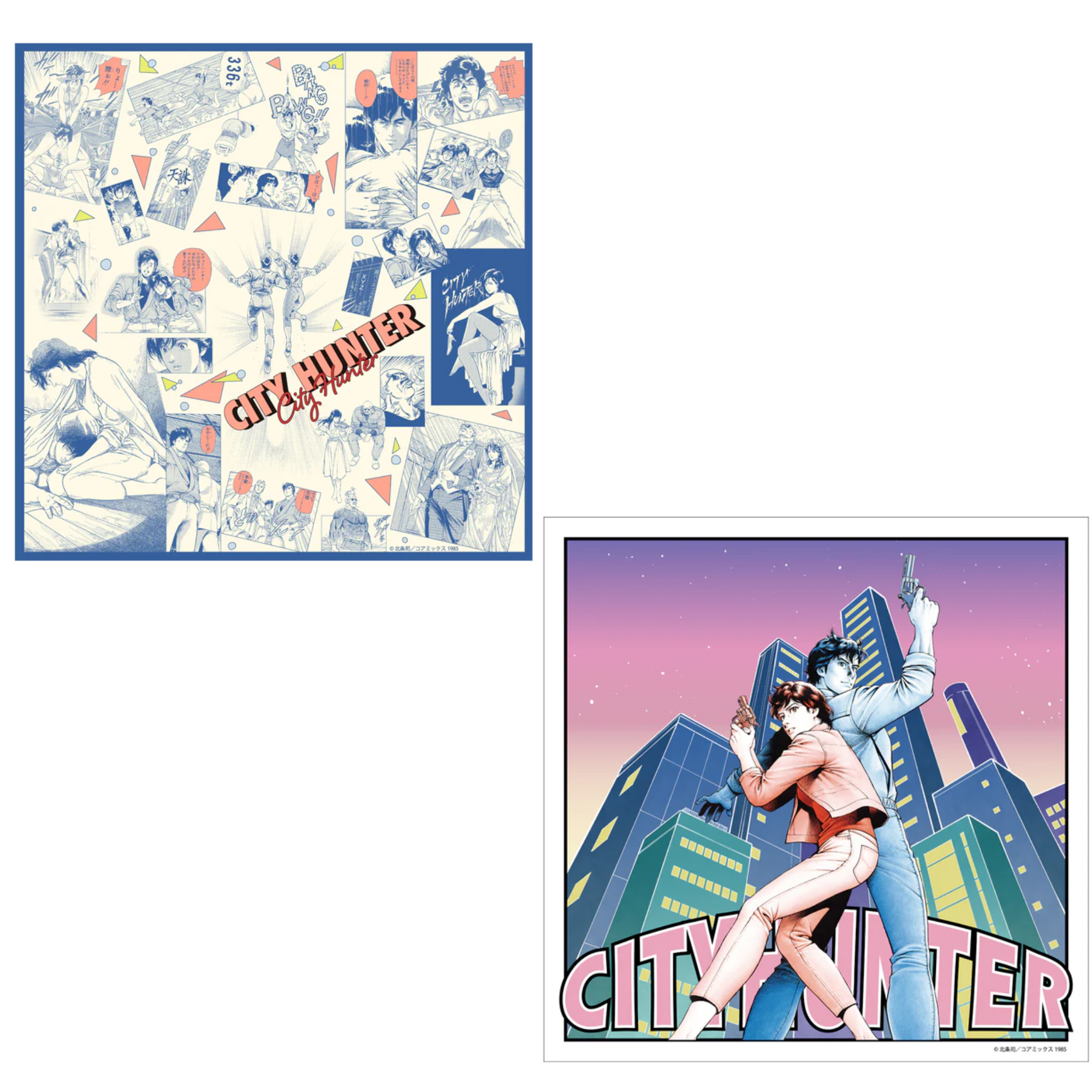 CITY HUNTER アート Forever City Hunter Exhibition - Large Handkerchiefs (2 Types