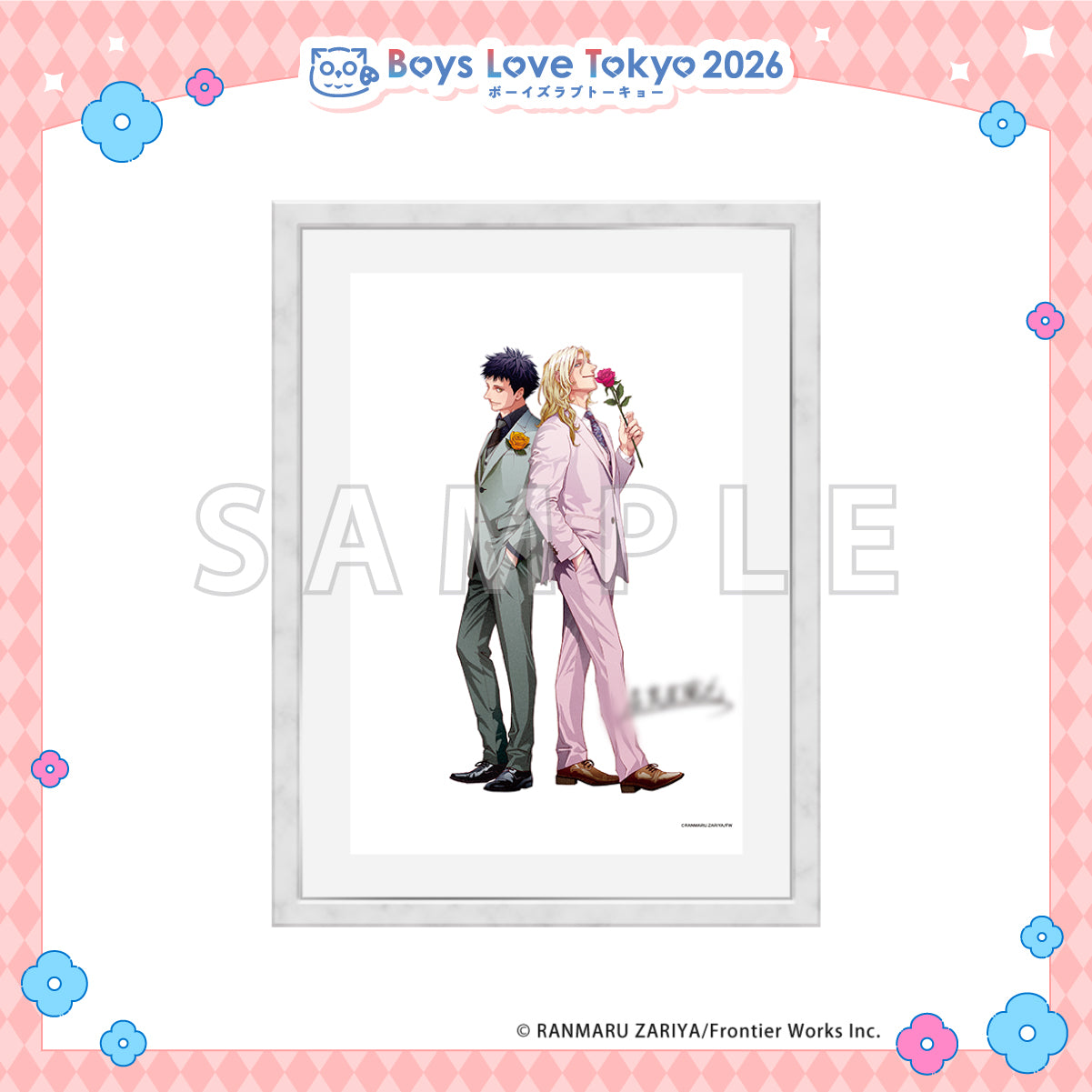 Coyote - Boys Love Tokyo 2026 Framed Reproduction of Original Artwork