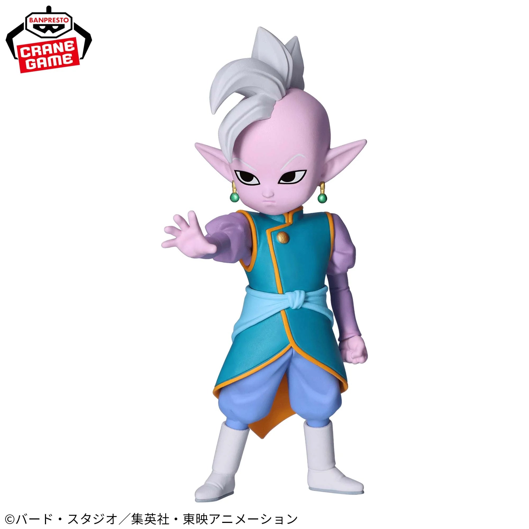 DRAGON BALL DAIMA - Super Saiyan Kaioshin (mini) figure with panel
