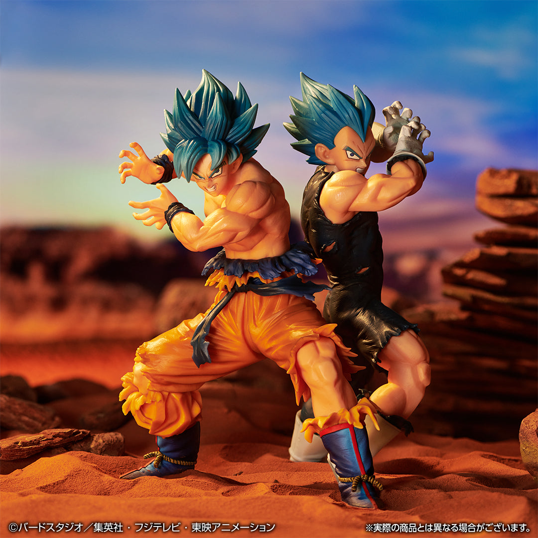 FIGURINE DRAGON BALL ICHIBAN KUJI DRAGON BALL VS OMNIBUS SUPER (A) GOKU ET VEGETA BLEU