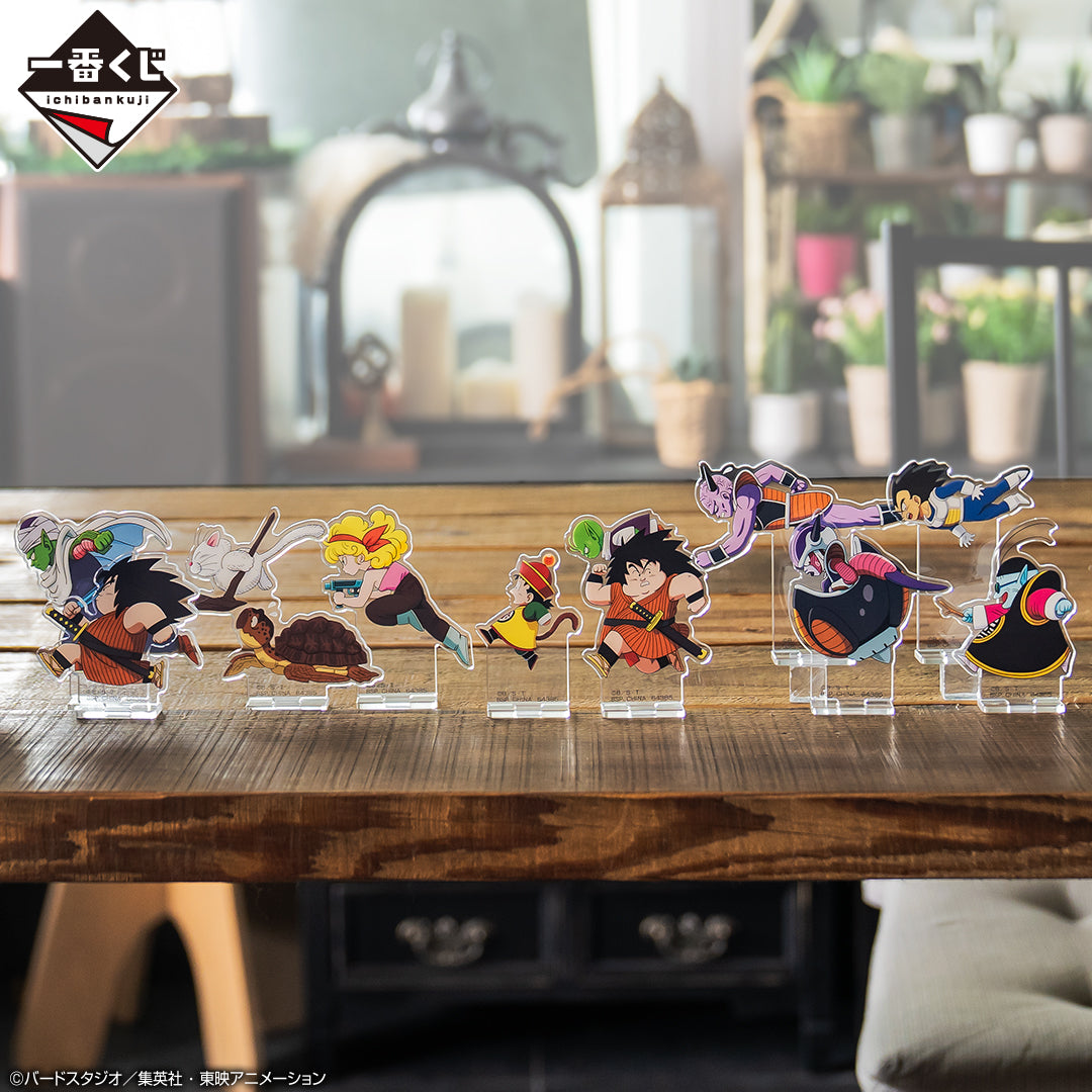 DRAGON BALL ICHIBAN KUJI - DRAGON BALL VS OMNIBUS AMAZING - F PRIZE- ACRYLIC STAND FULL SET 22 Pcs