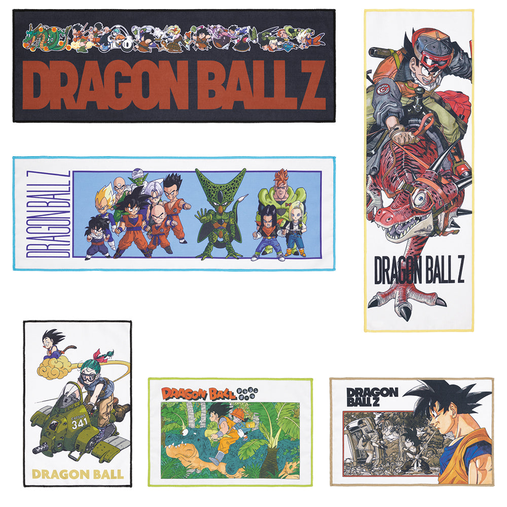 DRAGON BALL ICHIBAN KUJI - DRAGON BALL VS OMNIBUS AMAZING - G PRIZE- TOWEL FULL SET 6 Pcs