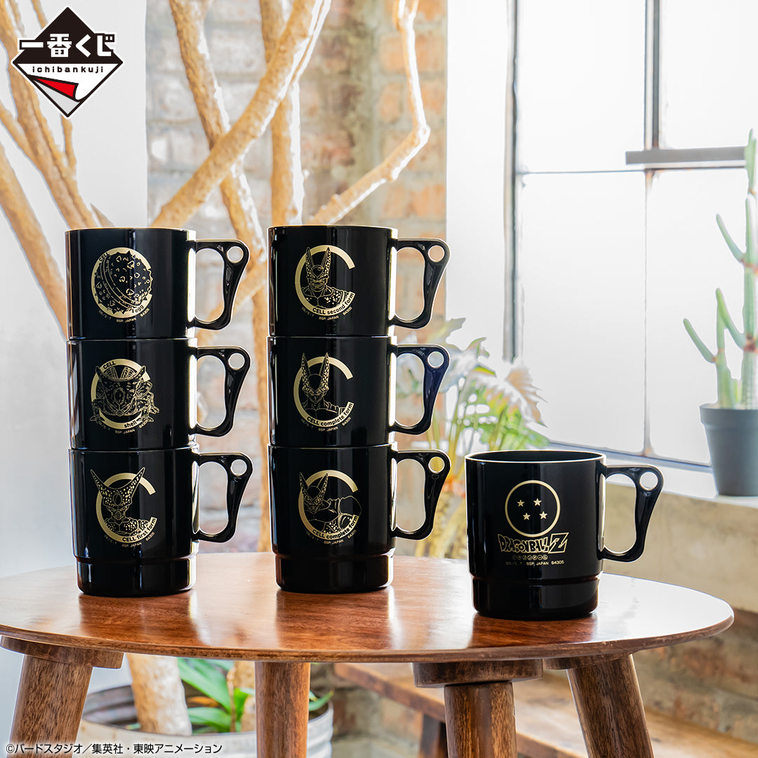 DRAGON BALL ICHIBAN KUJI - DUEL TO THE FUTURE!! - G PRIZE - CAMPER STACK MUG FULL SET 7 Pcs