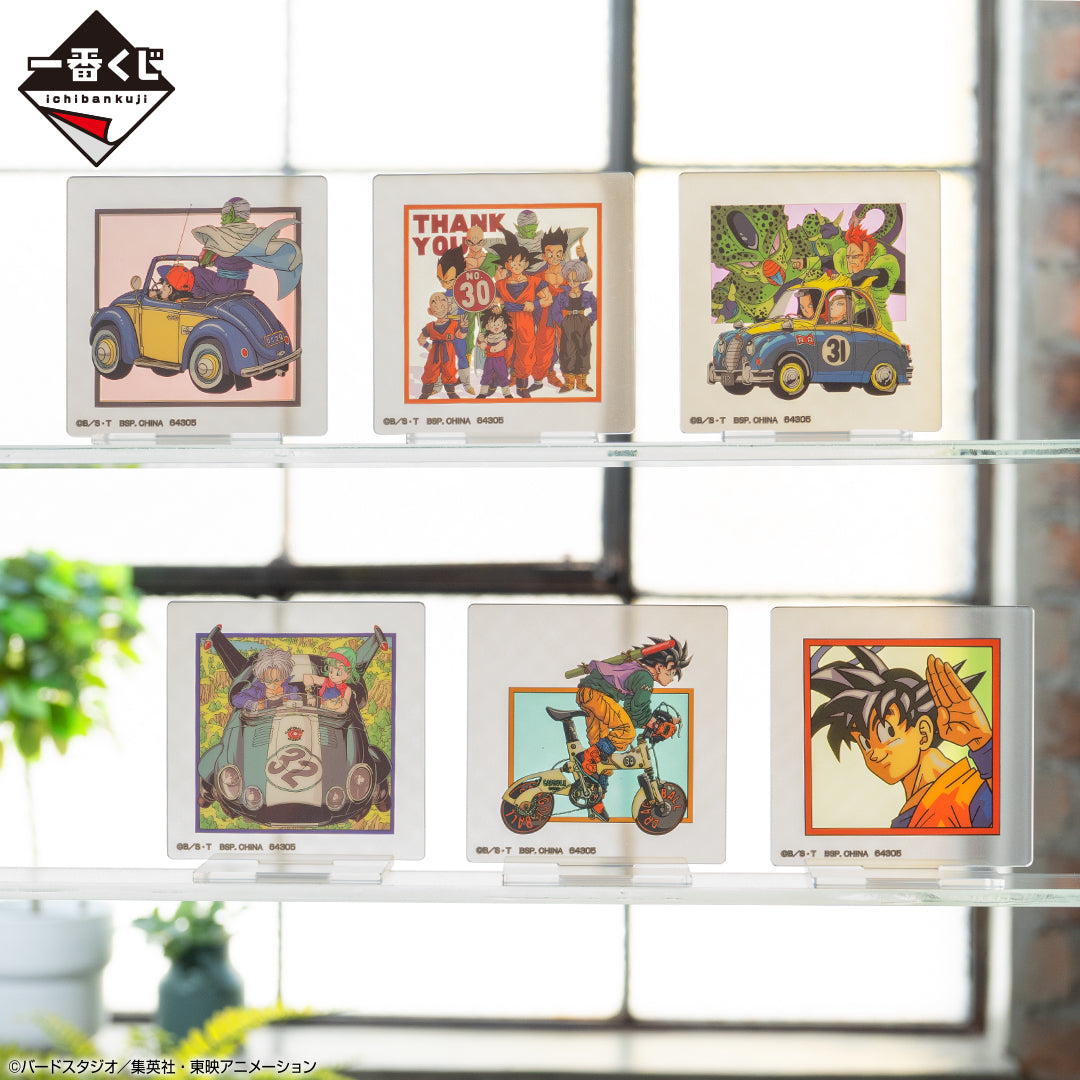 DRAGON BALL ICHIBAN KUJI - DUEL TO THE FUTURE!! - H PRIZE - ACRYLIC STAND FULL SET 6 Pcs