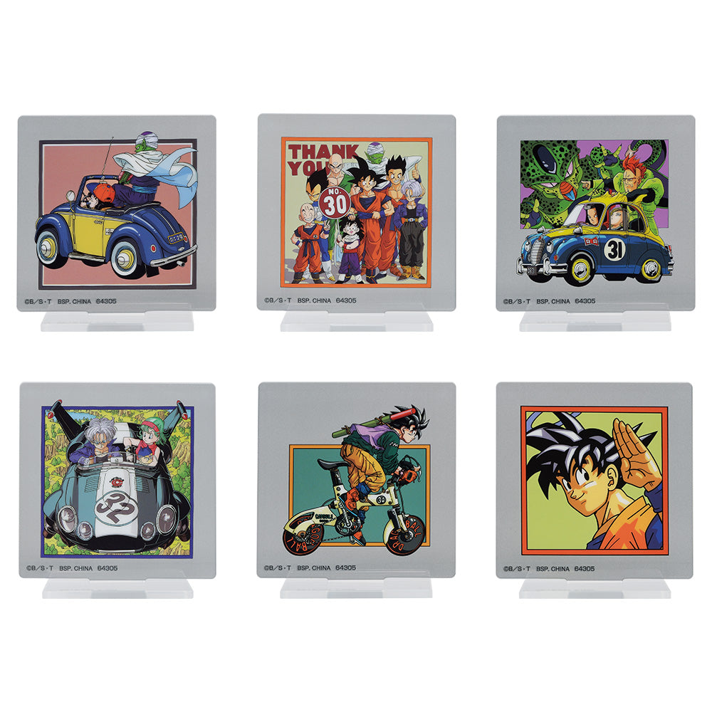 DRAGON BALL ICHIBAN KUJI - DUEL TO THE FUTURE!! - H PRIZE - ACRYLIC STAND FULL SET 6 Pcs