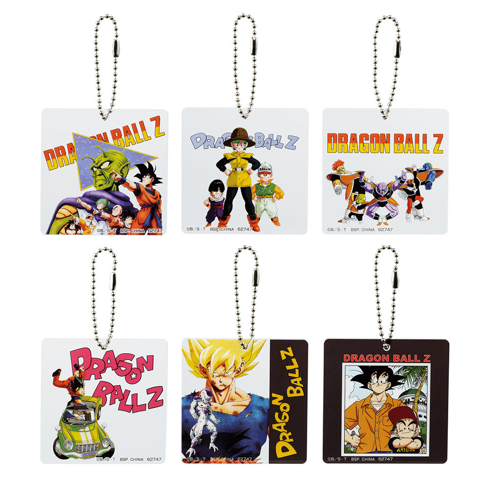 DRAGON BALL ICHIBAN KUJI VS OMNIBUS BRAVE - PRIZE H - CLEAR KEYCHAIN FULL SET 6 Pc