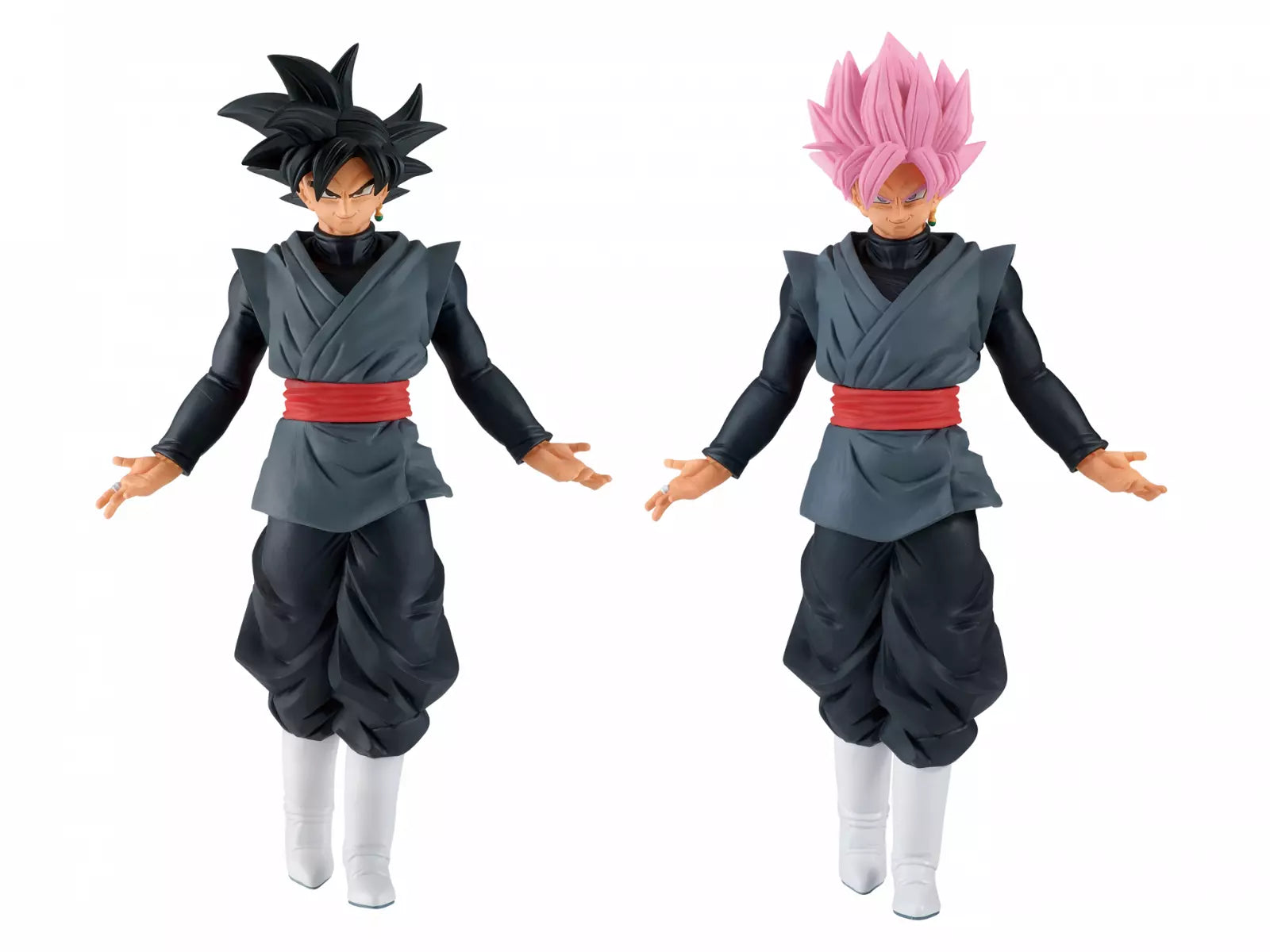 DRAGON BALL SUPER SOLID EDGE WORKS - THE BATTLE 8 GOKU BLACK AND SUPER SAIYAN ROSE GOKU BLACK SPECIAL SET