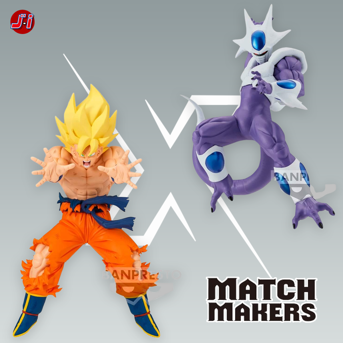 DRAGON BALL Z MATCH MAKERS SUPER SAIYAJIN SON GOKU VS COOLER SPECIAL SET