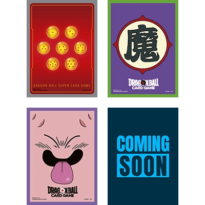 DRAGON BALL SUPER CARD GAME FUSION WORLD - OFFICIAL CARD SLEEVE 02 - SPECIAL SET 4 Pcs