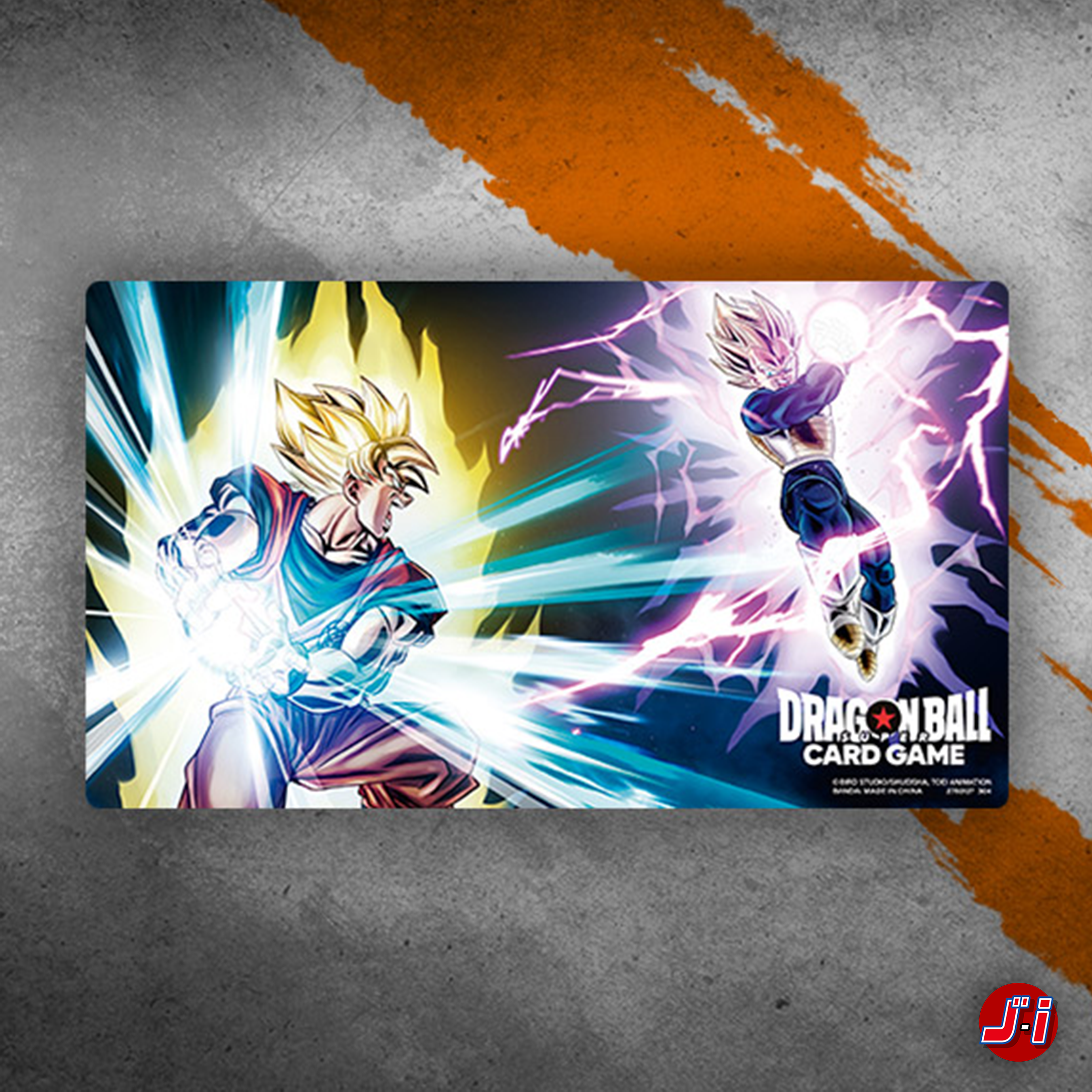 DRAGON BALL SUPER CARD GAME FUSION WORLD - Official Playmat 01 - Son Goku VS Vegeta