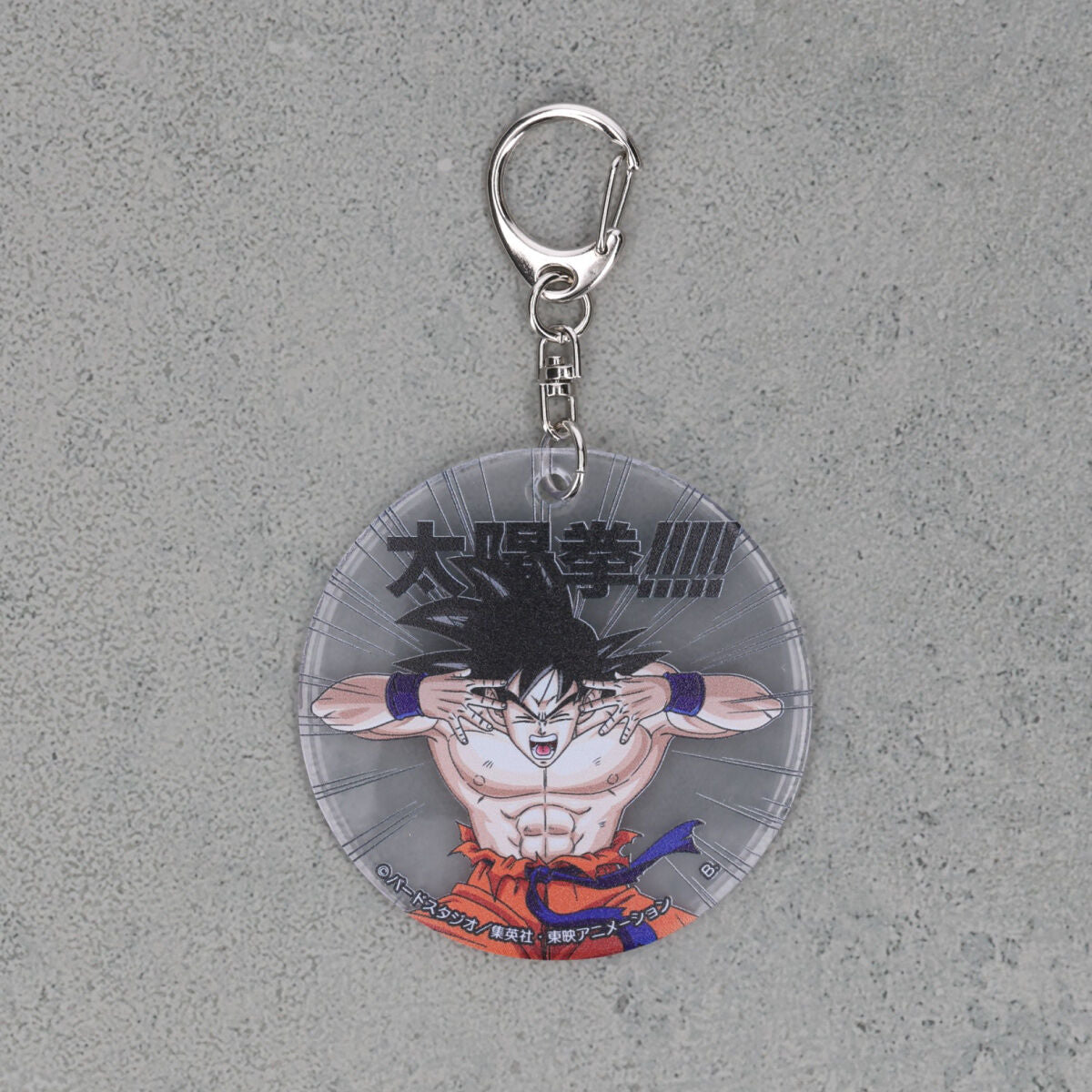 DRAGON BALL Z SOLAR FIST!!!!! REFLECTOR KEYCHAIN (4 TYPES)
