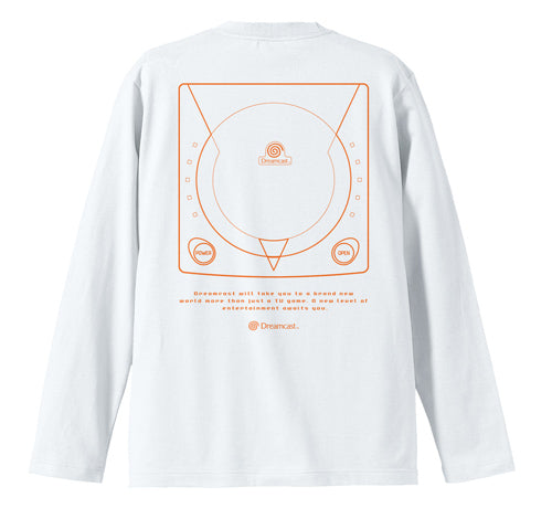 DREAMCAST RIBLESS LONG SLEEVE T-SHIRT L SIZE
