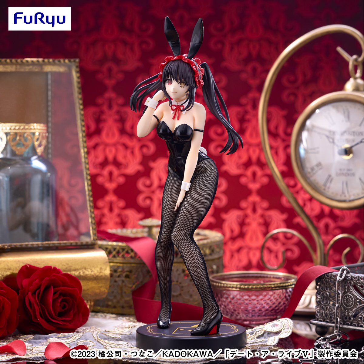 Date A Live V BiCute Bunnies Figure - Kurumi Tokisaki Black Ver.