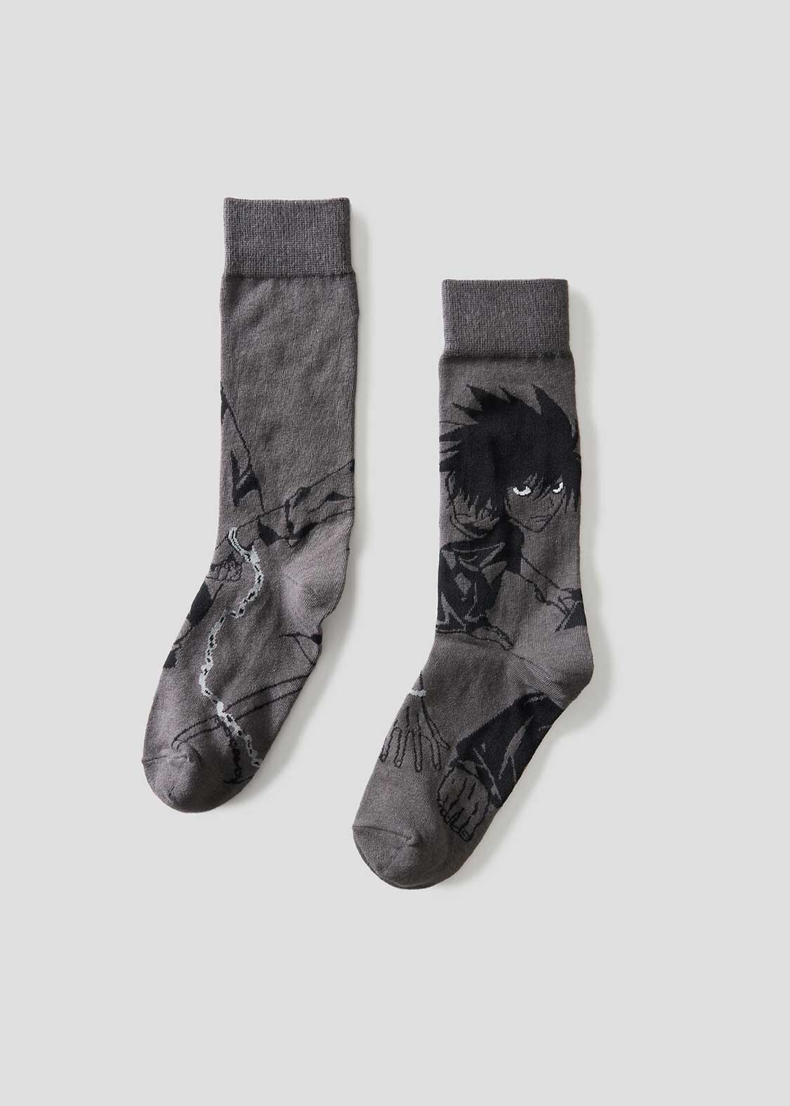 Death Note Graniph - Light & L Long socks