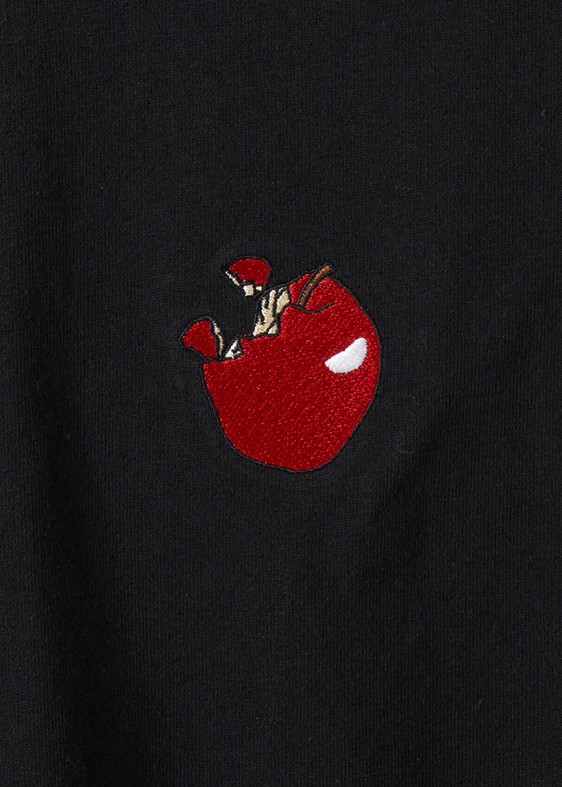 Death Note Graniph - Potato chips Side pocket big silhouette T-shirt