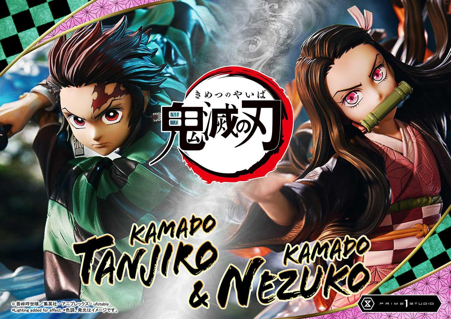 Demon Slayer Kimetsu No Yaiba Concept Masterline - Kamado Tanjiro & Kamado Nezuko