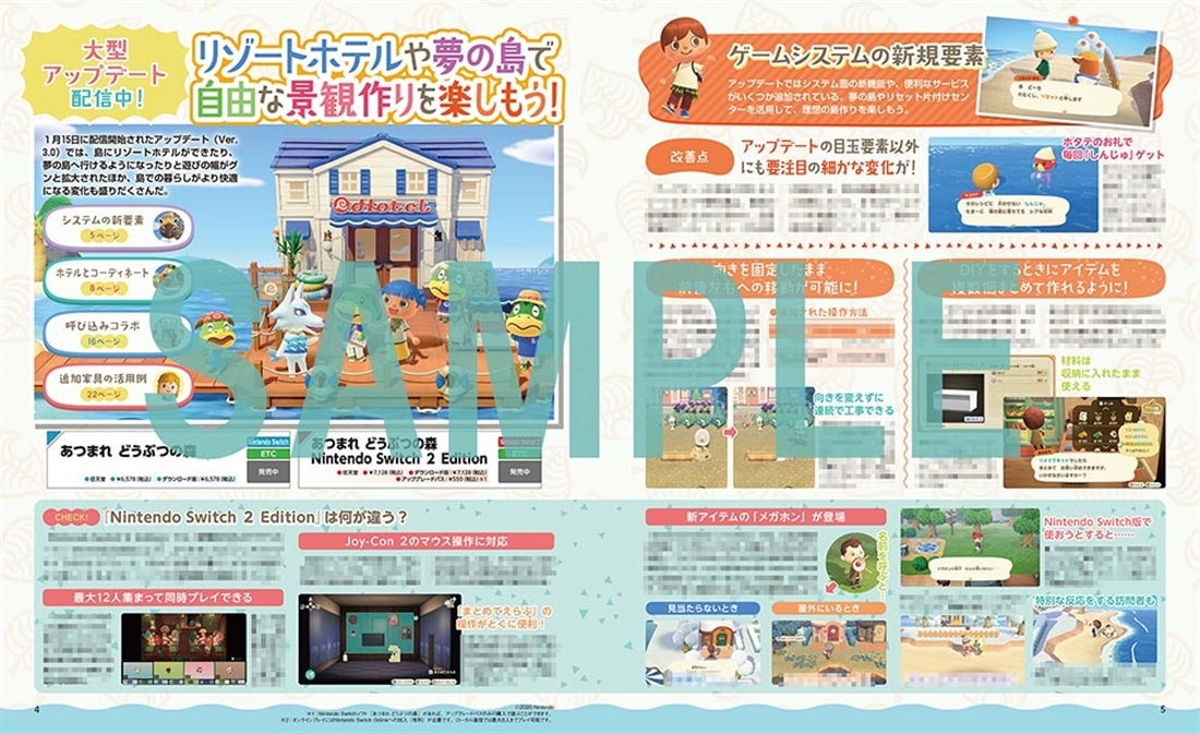 Dengeki Nintendo Apr 2026 - Animal Crossing New Horizon Cover and B2 Poster